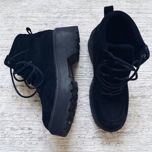 Black Basic Ankle Boots (Size 7)